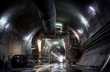 Cantiere di Fegino Galleria di valico 7